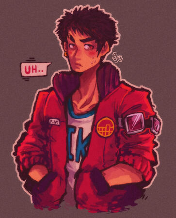 Mario from VA-11 HALL-A