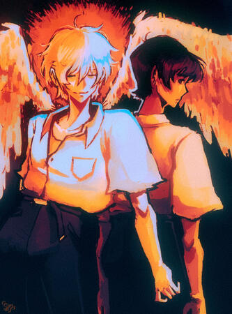 Kaworu X Shinji